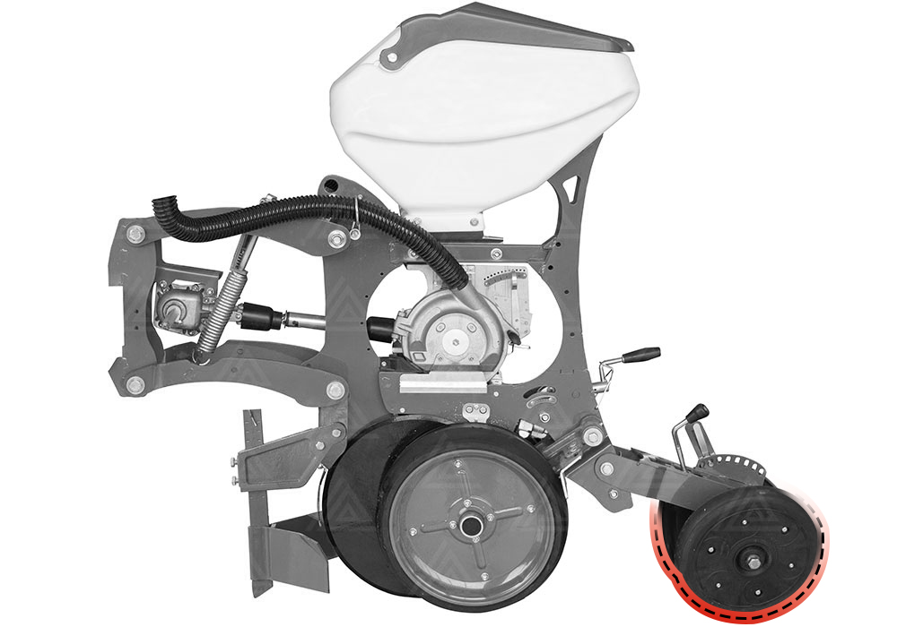 V Shaped Press Wheel